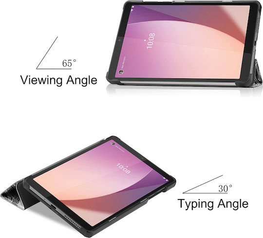 Sonique Flip Cover Ανθεκτική Πολύχρωμη (Lenovo Tab M8 4gen 8.3)