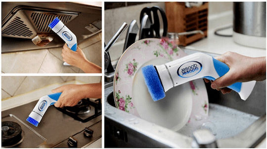 Factory Plastic Cleaning Brush with Handle