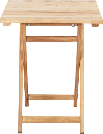 Tisch für kleine Außenbereiche Zusammenklappbar Lemnos Physicist 50x37cm