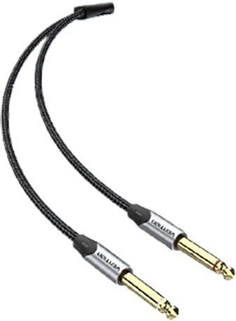 Vention Cable 6.3mm male - 3.5mm male 3m Γκρι BARHI