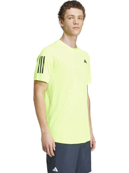 adidas 3 Streifen IS8110 Männliche Tennisbekleidung Gelbe