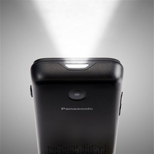Panasonic KX-TF200 Single SIM Κινητό με Κουμπιά Μαύρο