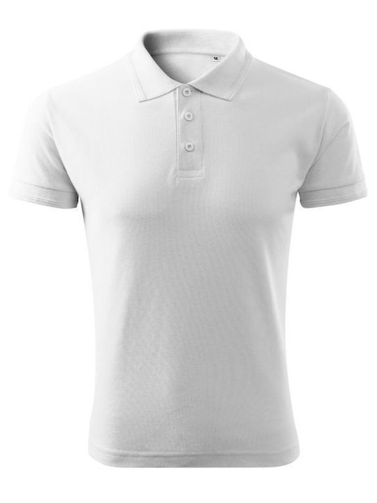 Malfini Men's Short Sleeve Promotional Blouse White