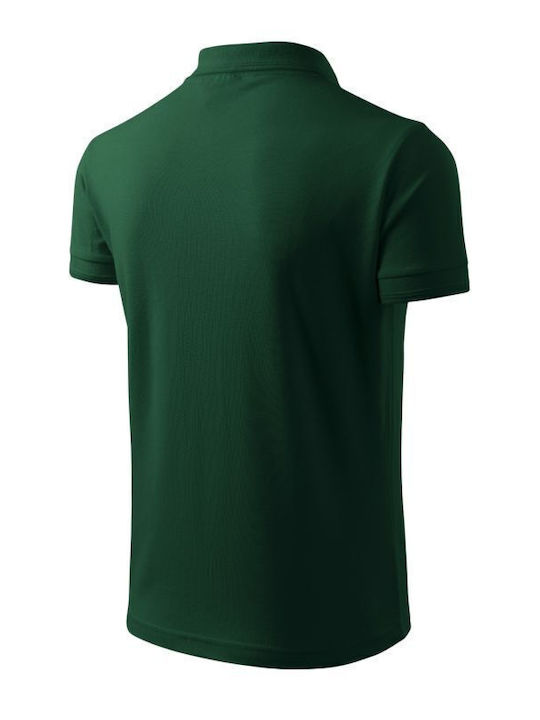 Malfini Men's Short Sleeve Promotional Blouse Dark green