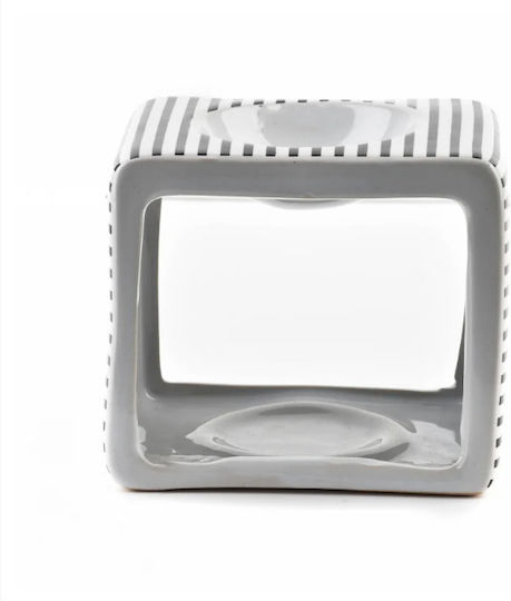 Κεραμικός Αρωματιστής Apollon White Striped