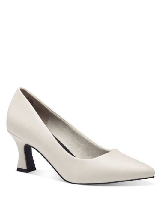 Marco Tozzi Pumps mit mittelhohem Absatz Ecru