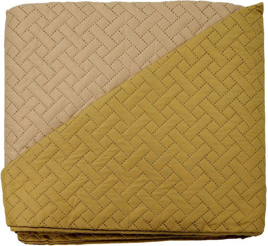 Sidirela Tagesdecke Einzeln Senf 150x220cm Sidirela Tagesdecke Einzeln Senf 150x220cm