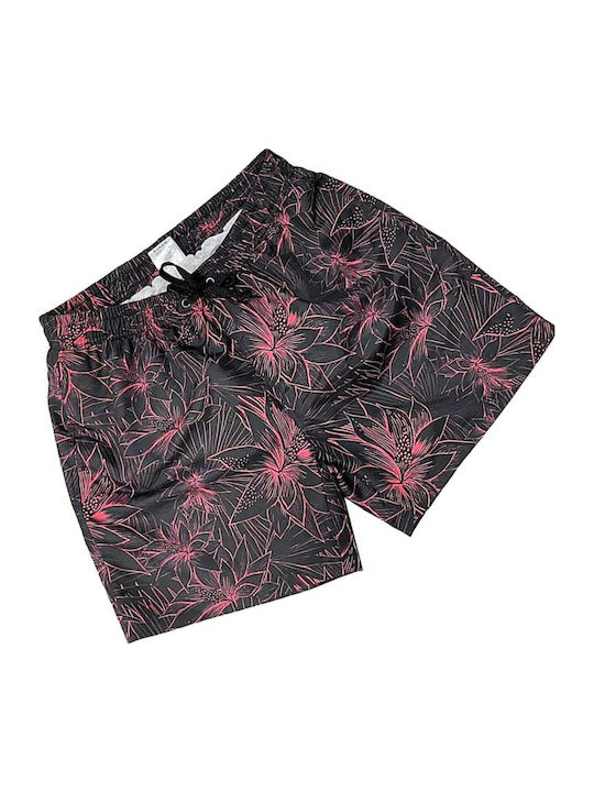 Costum de Baie Bărbați Pantaloni Scurți Negri