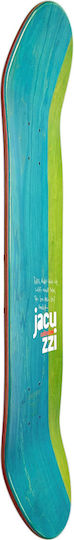 Powerslide 8.5" Skateboard Shortboard Red