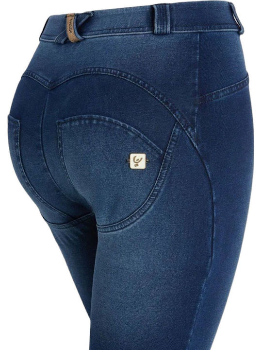 High Waist Women's Jean Trousers Push Up Jeggings