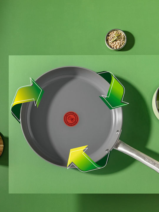 Tefal Renew+ Pan aus Aluminium mit Keramikbeschichtung 24cm