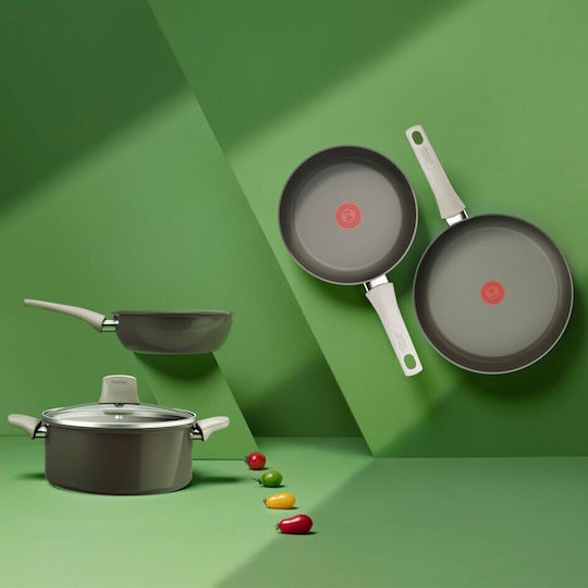Tefal Renew+ Pan aus Aluminium mit Keramikbeschichtung 24cm