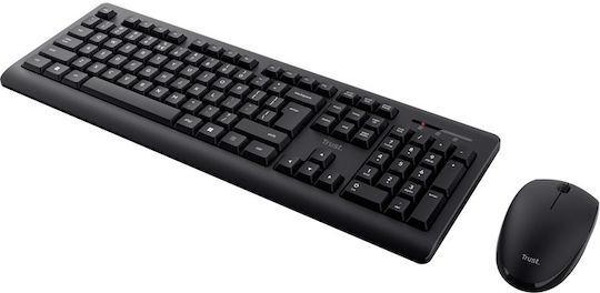 Trust Primo Fără fir Set tastatură și mouse Engleză US