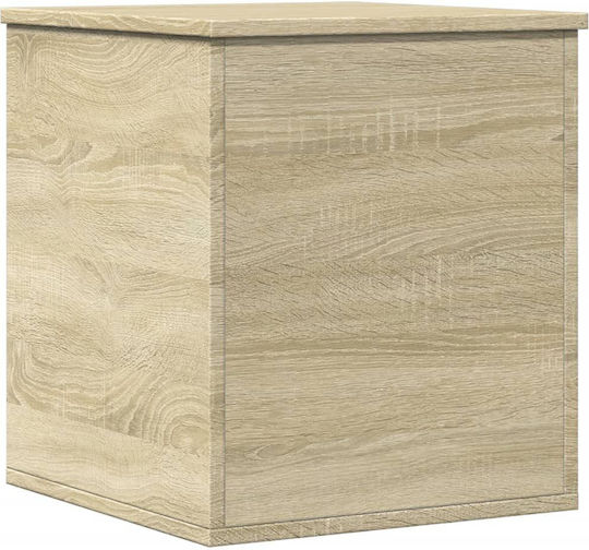 vidaXL Sonoma Lemn Cutie de Depozitare cu Capac 40x42x46cm 1buc