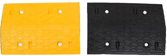 vidaXL Verkehrsschilder in Gelber Farbe mit Breite 97cm (3 Stück)