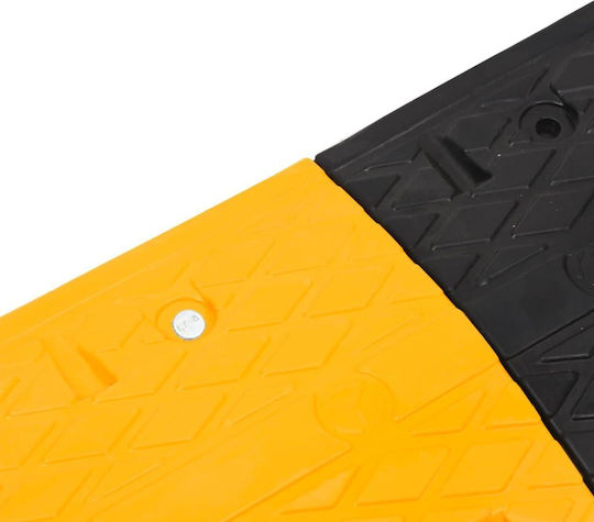 vidaXL Verkehrsschilder in Gelber Farbe mit Breite 97cm (3 Stück)