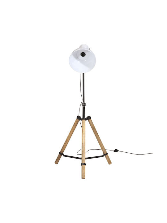 vidaXL Stehleuchte H90xB75cm. mit Fassung für Lampe E27 Weiß