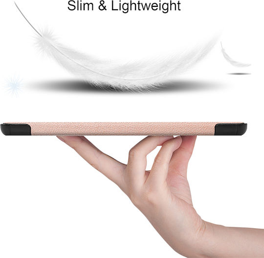 Sonique Flip Cover Ανθεκτική Ροζ Χρυσή (Samsung Galaxy TAB A7 LITE 8.7" T220/T225)