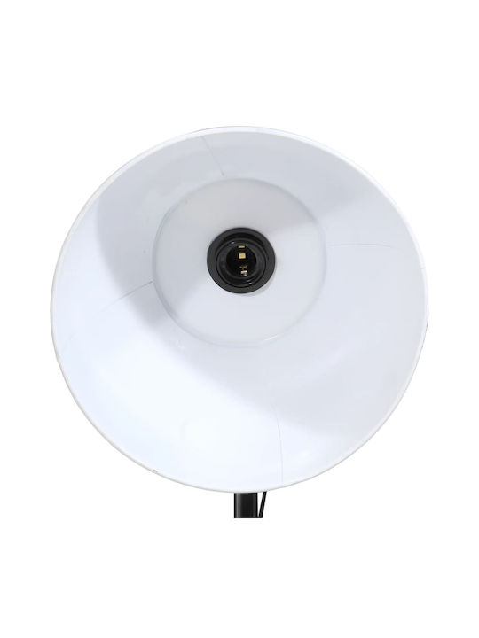 vidaXL Stehleuchte H90xB75cm. mit Fassung für Lampe E27 Weiß