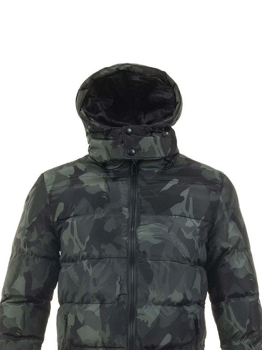 Senior Herren Jacke Lässig Army