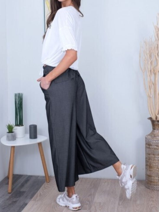 Secret Fashion Femei Pantaloni culottes Neagră