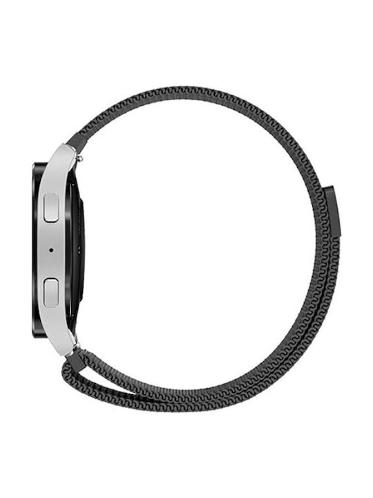 Volte-Tel Λουράκι Μαύρο (Galaxy Watch4/5/6/7/FE/4 Classic/6 Classic/5 Pro)
