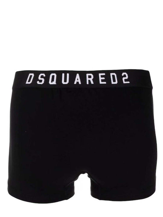 Dsquared2 Boxeri pentru bărbați Negre 1Pachet