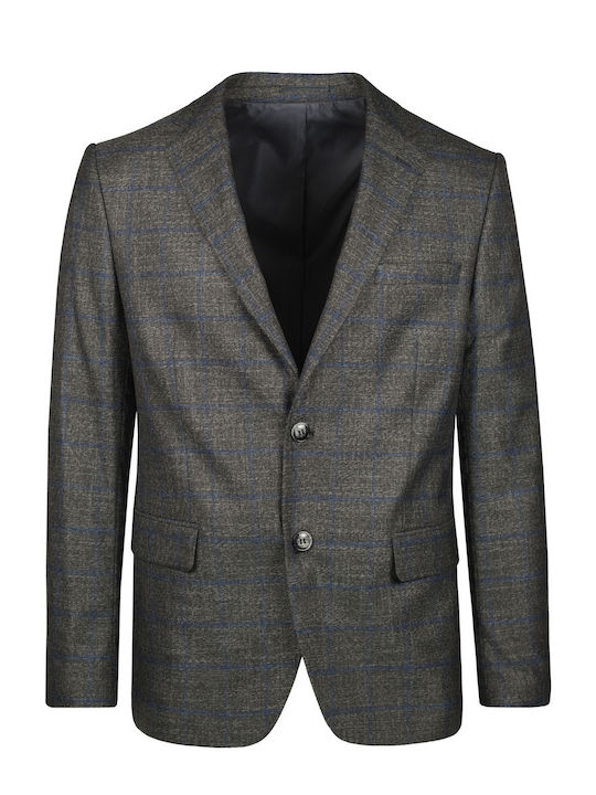 La Pupa Men's Suit Jacket Grey