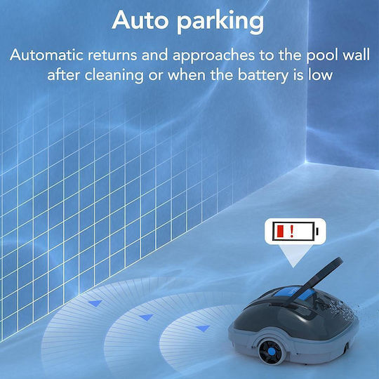 Wybot Wireless OSPREY 200 MAX Asymati Skoupa Robot Pythmena Gia Pisinés 80m²