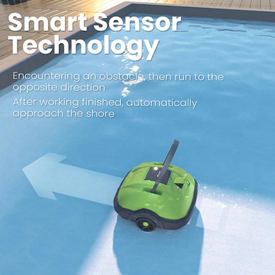 Wybot Wireless OSPREY 200 MAX Asymati Skoupa Robot Pythmena Gia Pisinés 80m²
