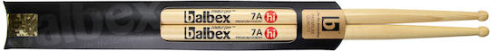 Balbex Hickory Drumsticks Schlagzeug 7A