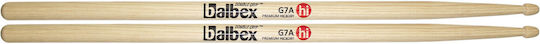 Balbex Hickory Μπαγκέτες Ντραμς