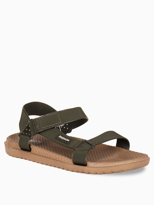 Cubanitas Herrensandalen in Grün Farbe