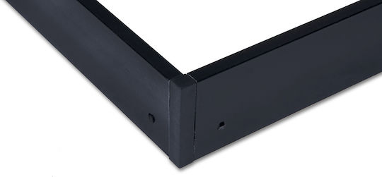 Eco Light Tragrahmen für Leuchten aus Aluminium Schwarz EC79999