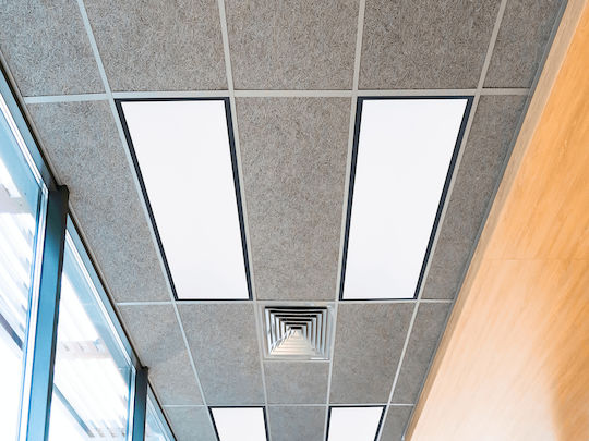 Eco Light Tragrahmen für Leuchten aus Aluminium Schwarz EC79999