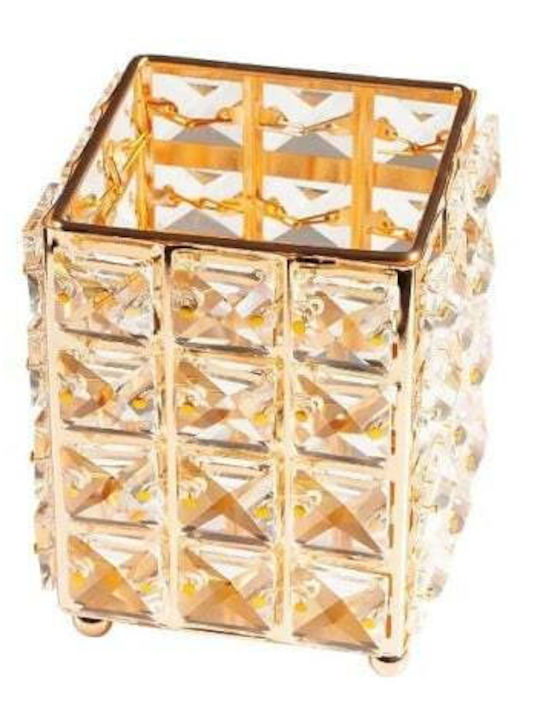 Luxorise Brush Holder Gold Cosmetics Storage & Organization Base