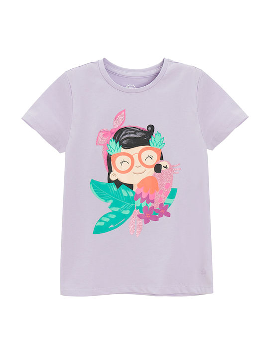 Cool Club Set Kinder Shirts weiß, rosa, lila