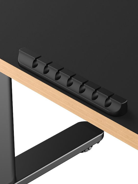 Pulsar Kids Desk made of Melamine Black 120x60x60cm