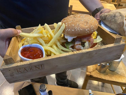 Nakaro Wood Träger Servierkorb 1Stück