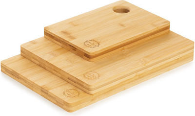 Rectangular Bamboo Chopping Board Set 3pcs