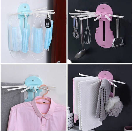 Bucătărie Hangers Din Plastic 26.5x39x21cm Roz