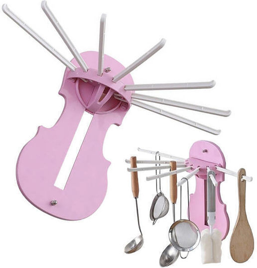 Bucătărie Hangers Din Plastic 26.5x39x21cm Roz