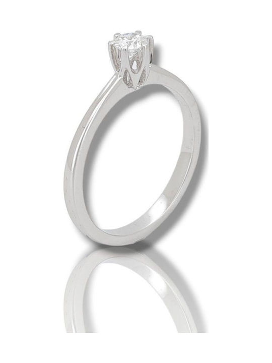 Mentzos Single Stone with Diamond