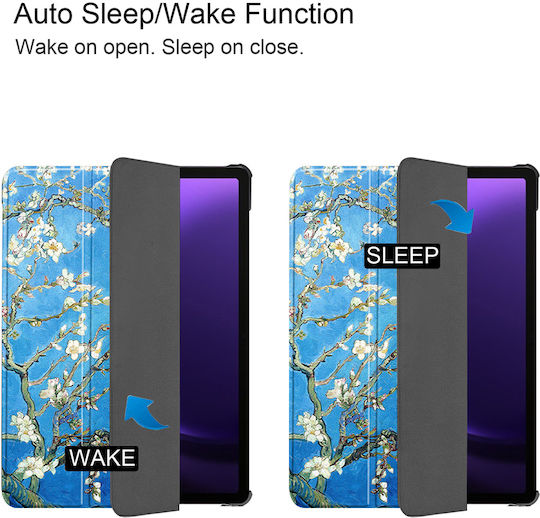Θήκη Tablet Smartcase Slim Sonique Samsung Galaxy Tab S9 Fe 10.9" Sakura Sonique Sakura Galaxy Tab S9 Fe 10.9" Βιβλίο