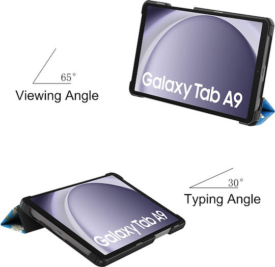 Θήκη Tablet Smartcase Slim Sonique Samsung Galaxy Tab A9 8.7" Sakura Sonique Sakura Galaxy Tab A9 8.7" Βιβλίο