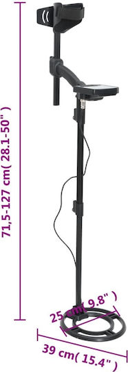 vidaXL 375720 Ανιχνευτής Μετάλλων Εδάφους με Βάθος Ανίχνευσης 18cm