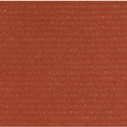 Vidaxl Shade Cloth Square Terracotta 2.5x2.5 M Hdpe 160 Gr./m² Brown