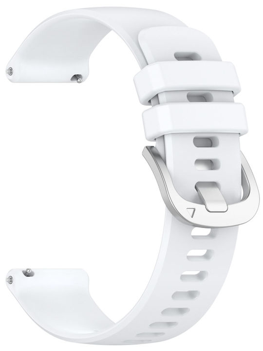 Rubber Strap White 41mm