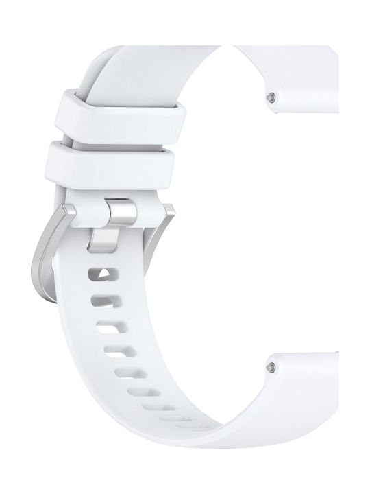 Rubber Strap White 41mm