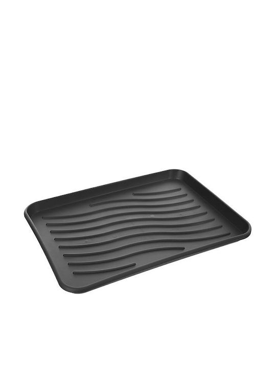 Orion Plastic Black Dish Rack with Drying Surface 50x38x2.5cm